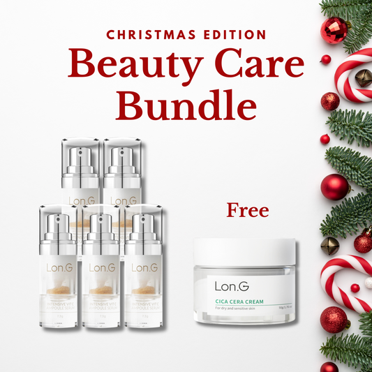 Lon.G Intensive Vitamin C Ampoule Serum + FREE Cica Cera Cream