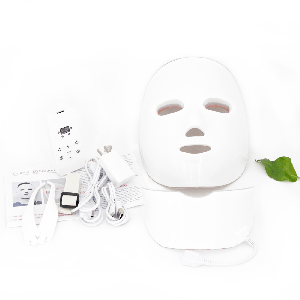 FDA Registered 7- Color LED Face and Neck Mask