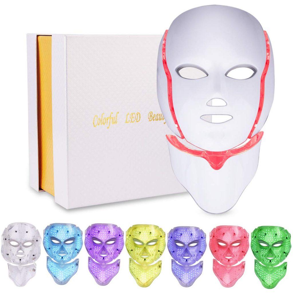 FDA Registered 7- Color LED Face and Neck Mask