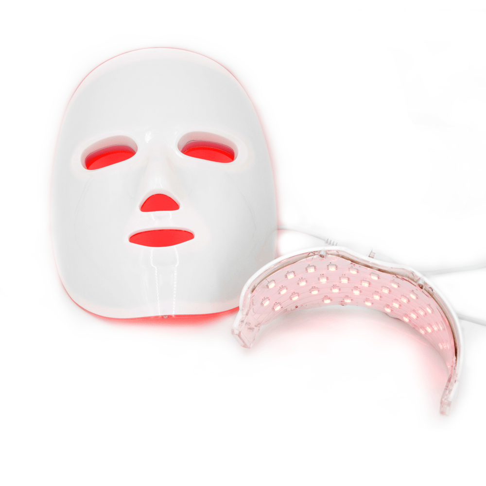 LED Face Mask. Red light therapy.