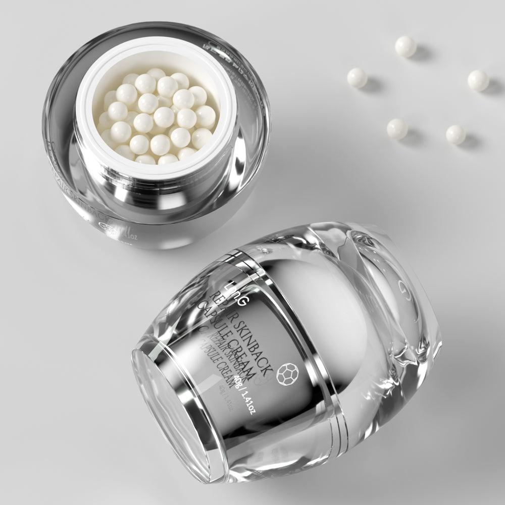 Whitening & Wrinkle improvement: Dual functional cosmetics 'Fullerene' which removes activated oxygen species 'Panthenol' which gives moisture and and improves skin elasticity. Prevents the production of Melanin which causes dark spots. Formulated to eliminate dark spots and wrinkles permanently.