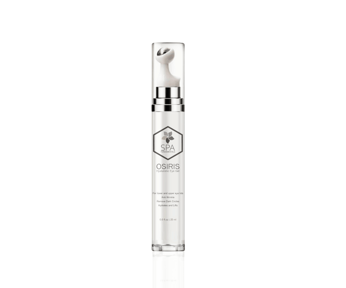 Spa Fundamentals Osiris Hyaluronic Eye Gel. Front part of the product.